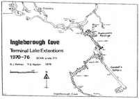 CDG NL43 Ingleborough Cave - Terminal Lake Extensions
